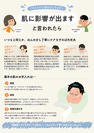 リーフレット（肌について）